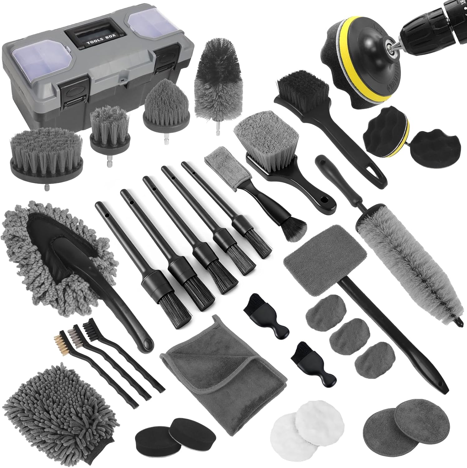 Interior Detailing Kit - Kit de Detalhamento de Carros, 36