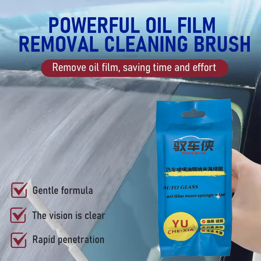 Car Cleaning Brush - Esponja Removedora de Película de Óleo