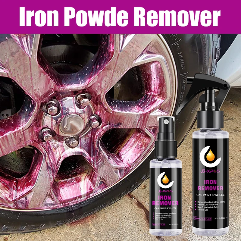 Wheel Cleaner Alloy - 50ml/100ml roda pintura removedor de ferro