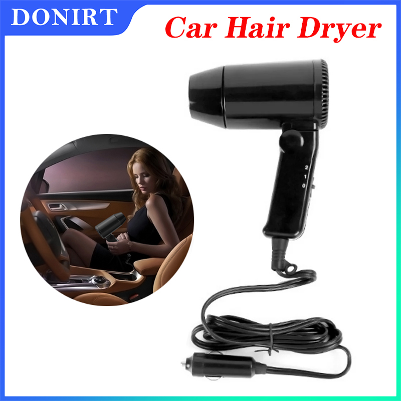 Dryer Car Blower - Portátil 12v secador de cabelo do