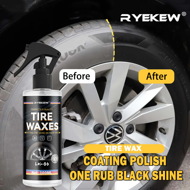 Tire Shine Spray Sealant - Gloss pneu revestimento spray hidrofóbico selante