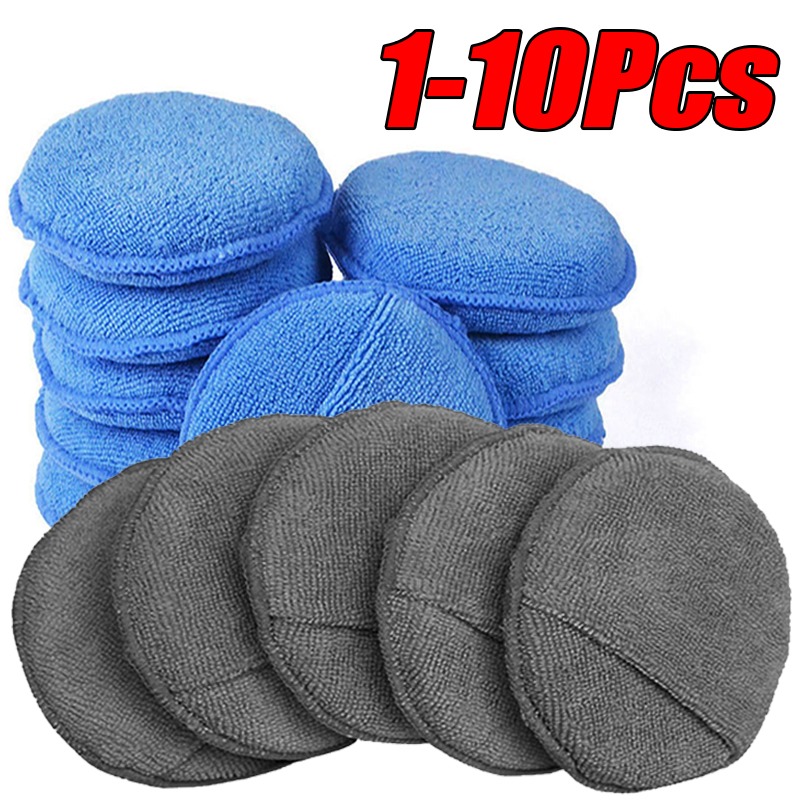 Wax Applicator Pad - 10 Peças de Esponjas Aplicadoras para