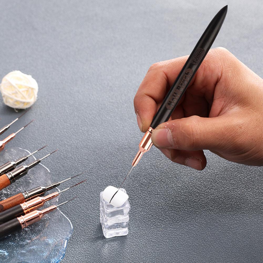 Detailing Brush Set - Pincel de Detalhes Finos para Unhas
