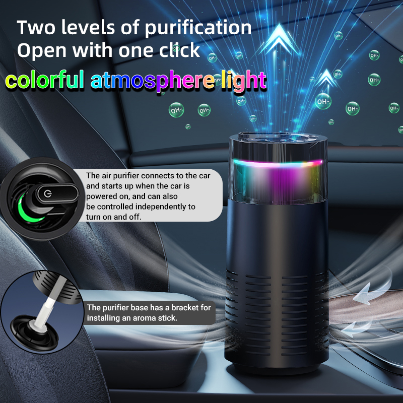 Odor Eliminator Car - Mini purificador de ar com varas