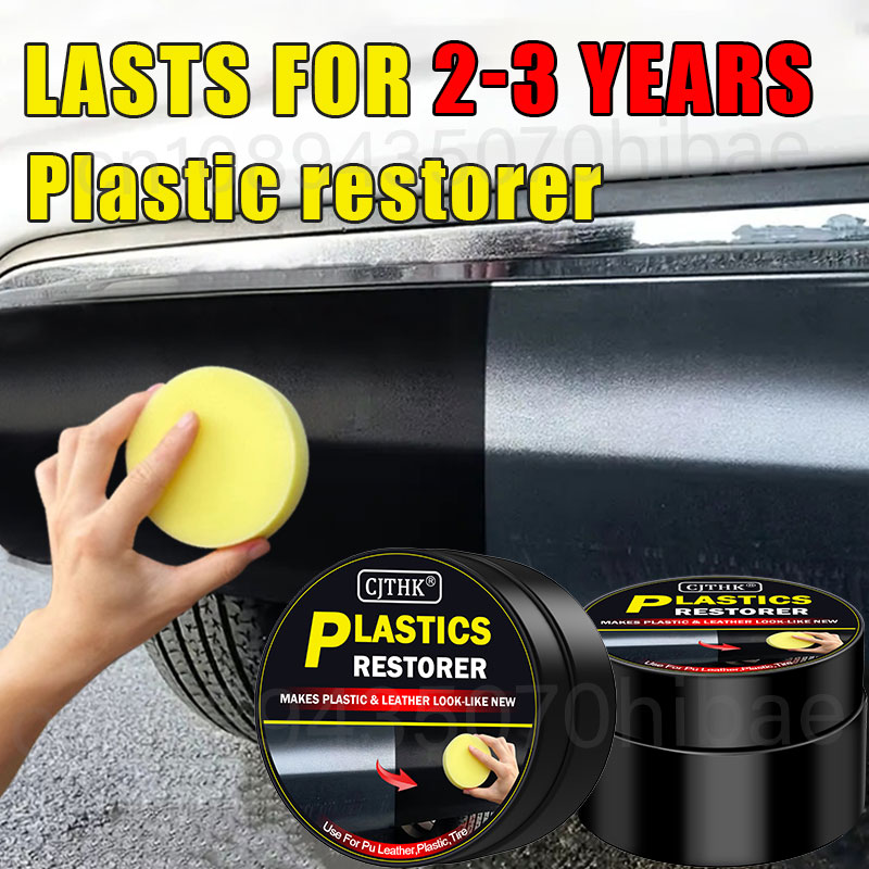 Trim Restorer Plastic - Restaurador de Plástico Automotivo: Brilho Preto