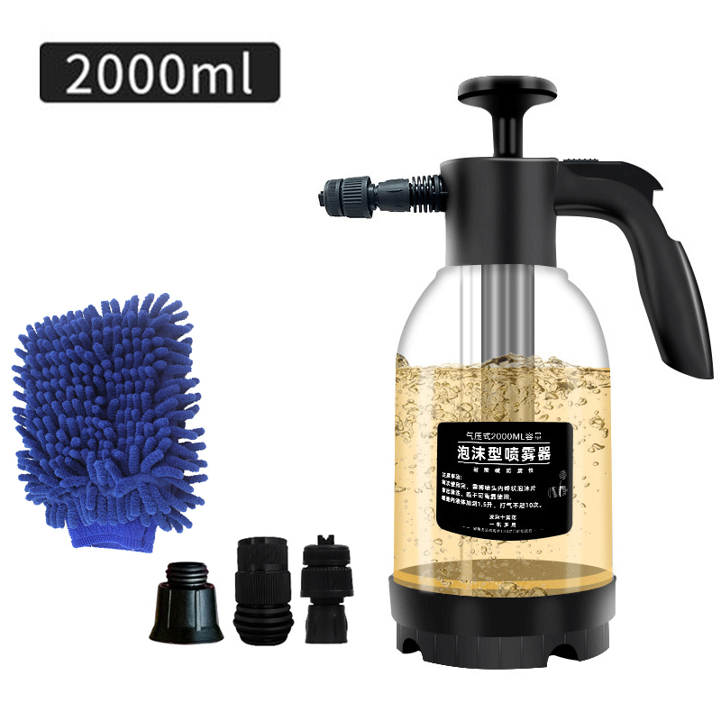 Foam Cannon Car Wash - Pulverizador de Espuma Manual 2L com