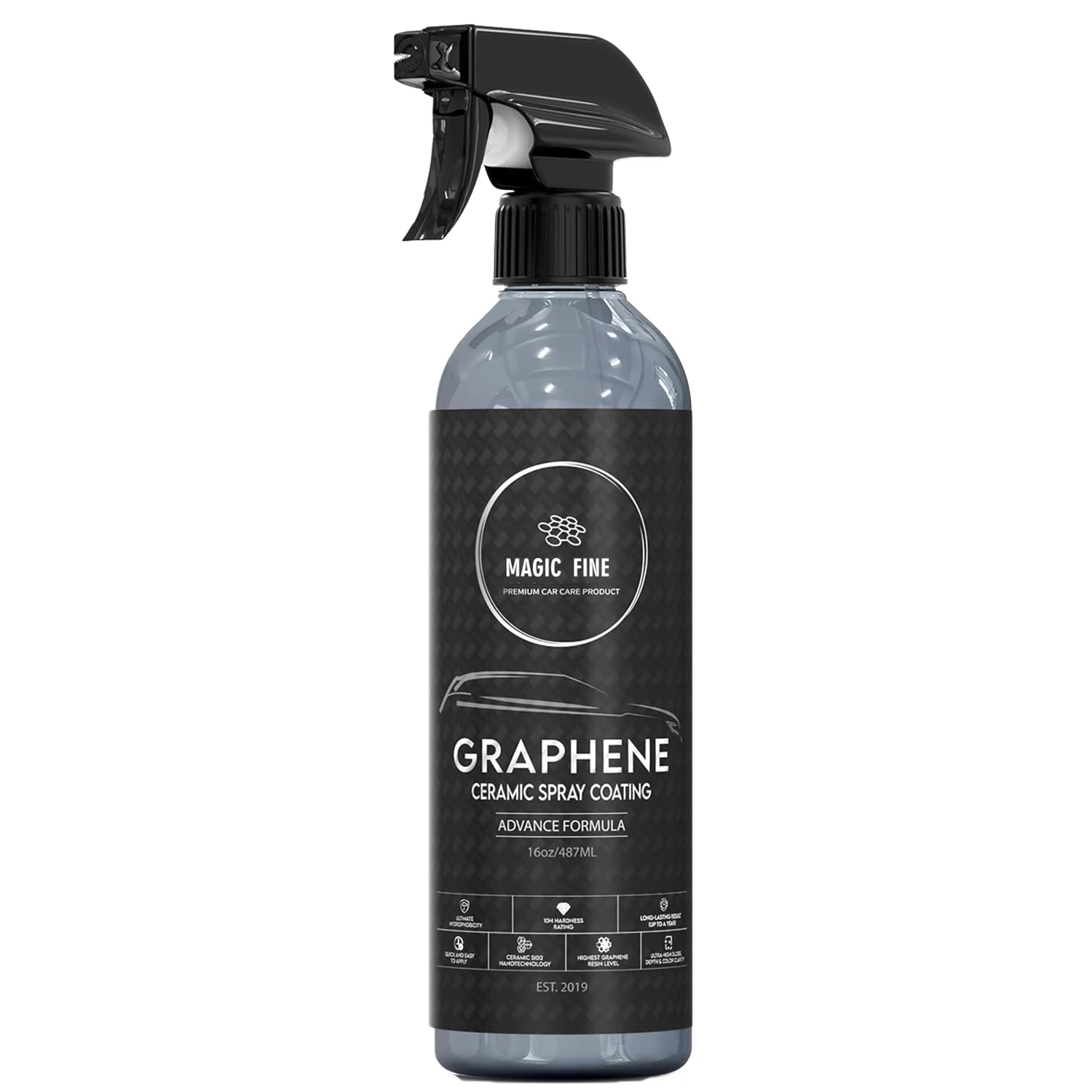 Car Wax Ceramic Coating - Revestimento Cerâmico de Grafeno em Spray