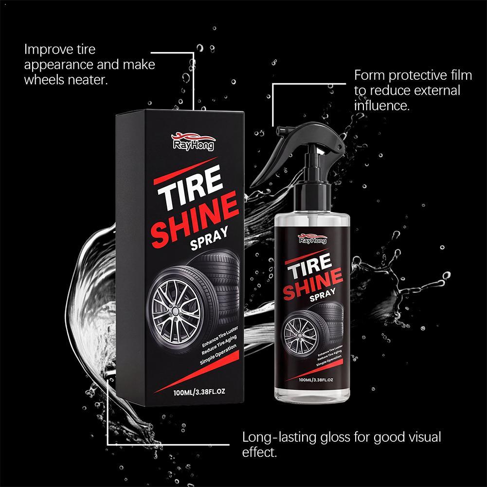 Tire Shine Spray Sealant - Spray de Revestimento para Pneus Tyre
