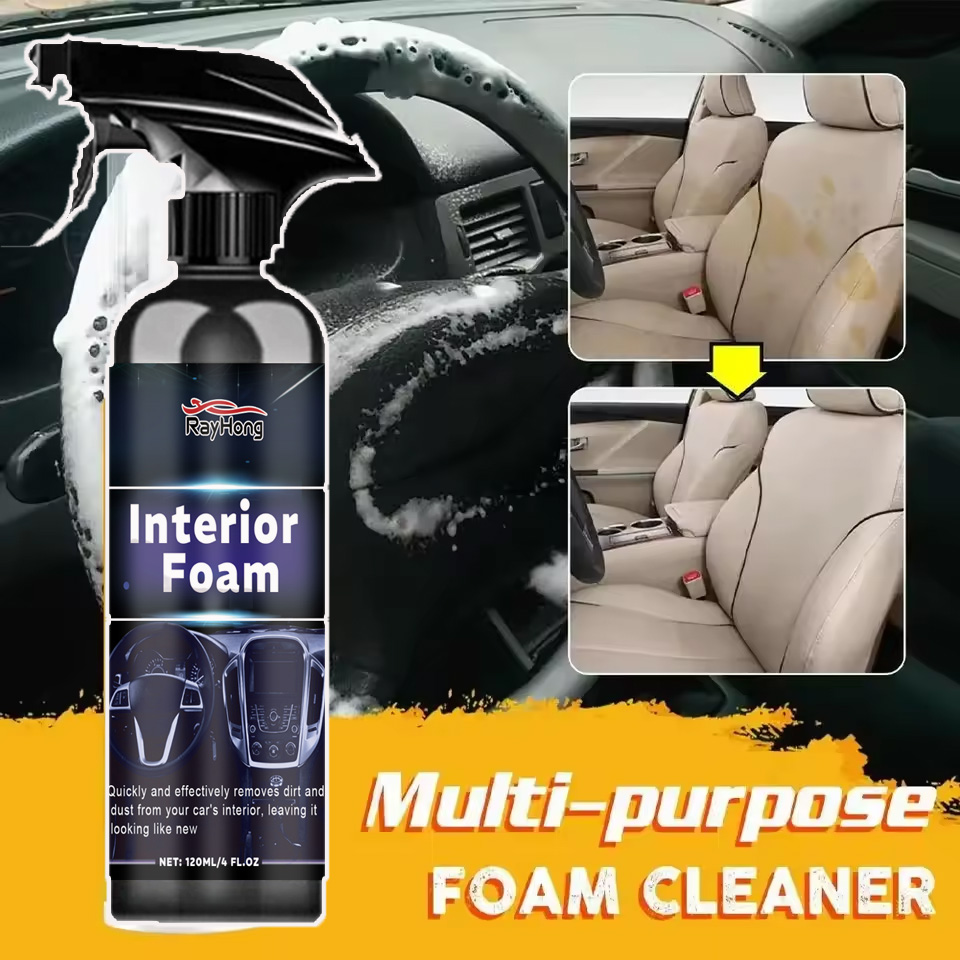 Seat Cleaner Fabric - Limpador de espuma multiuso para interior