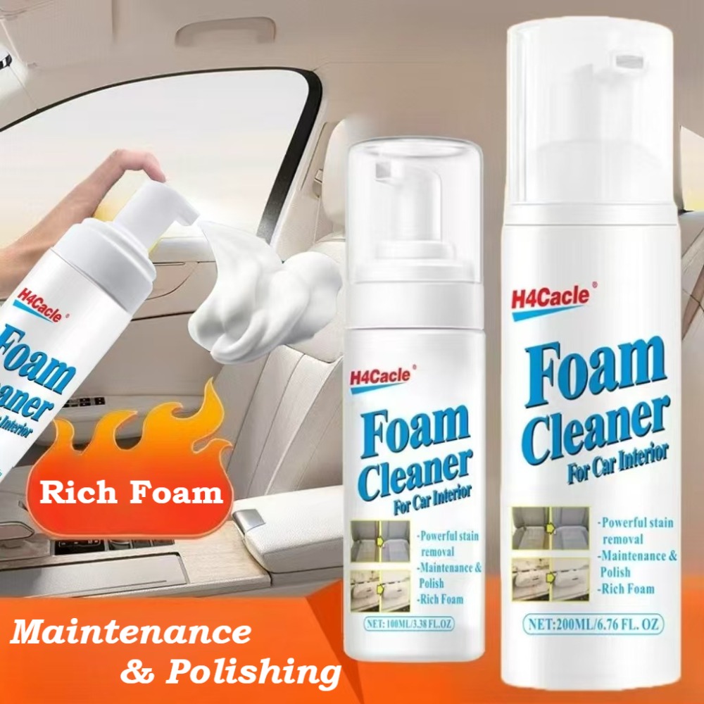 Seat Cleaner Fabric - Limpador de espuma multiuso, lavagem interior