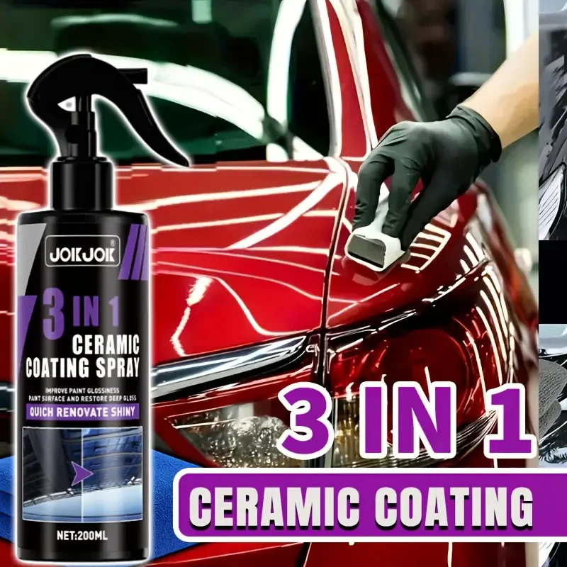 Car Wax Ceramic Coating - Spray de Revestimento Cerâmico Líquido 3
