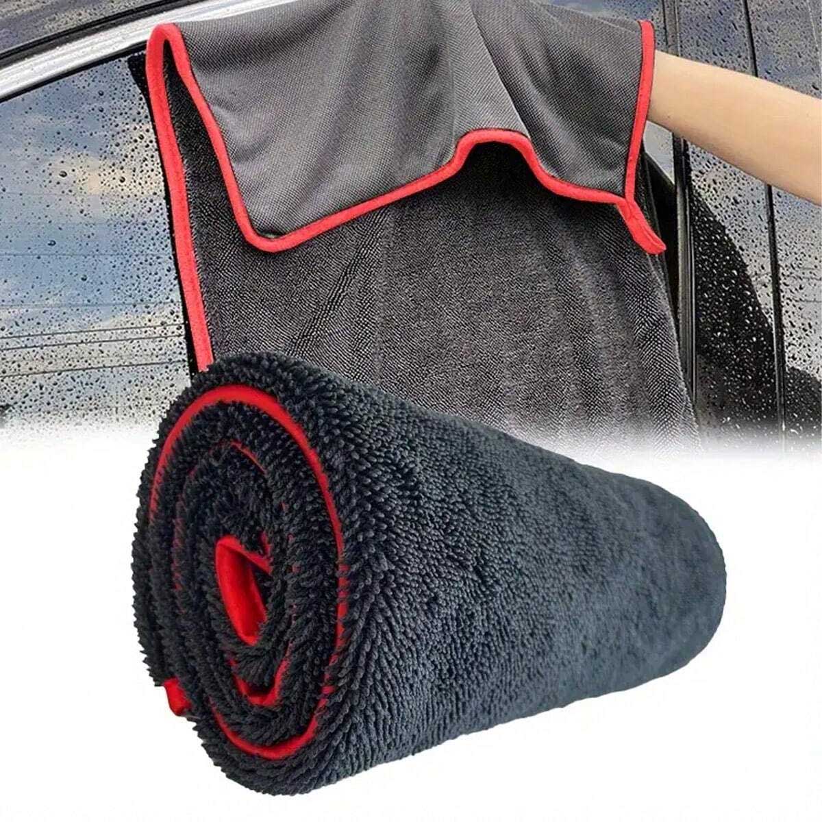 Microfiber Towel Detailing - Toalha de microfibra superabsorvente para carros,