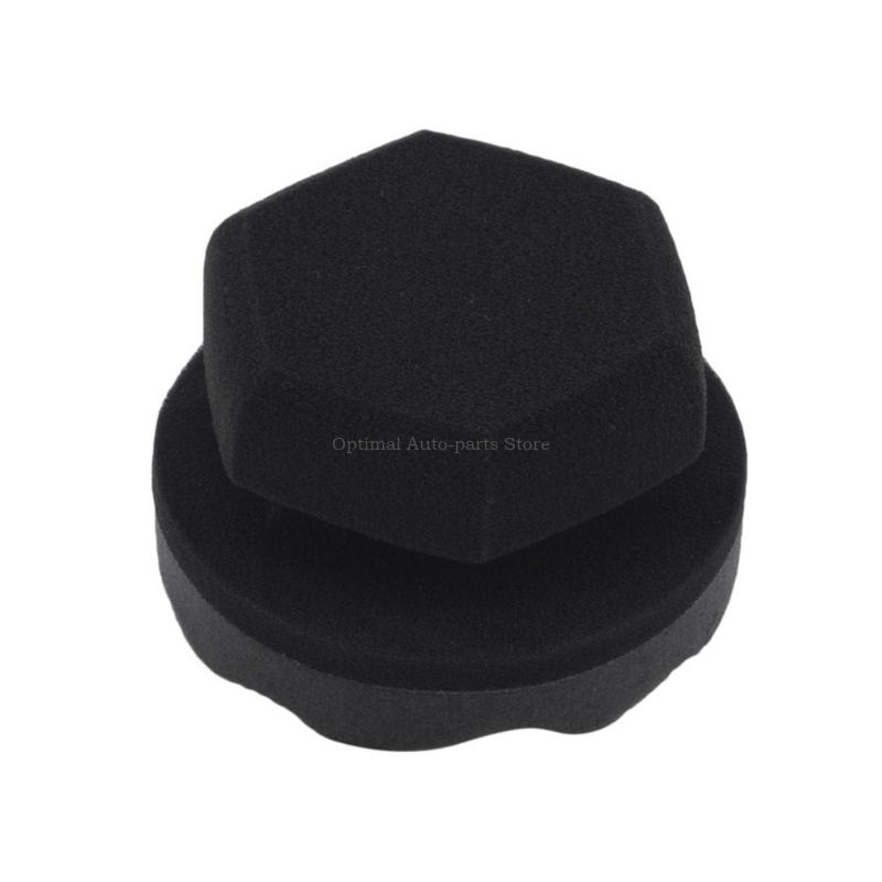 Wax Applicator Pad - Esponja aplicadora cera carro, 4 pacotes,