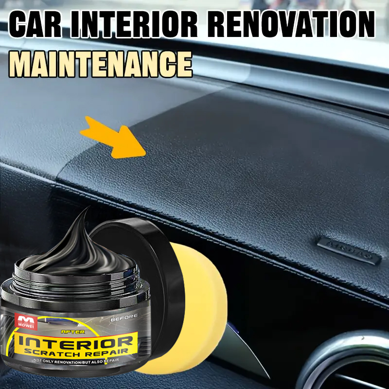 Trim Restorer Plastic - Pasta removedora de arranhões para interior
