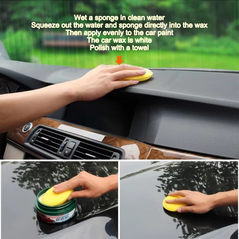 Wax Applicator Pad - Kit de Ferramentas para Detalhamento Automotivo