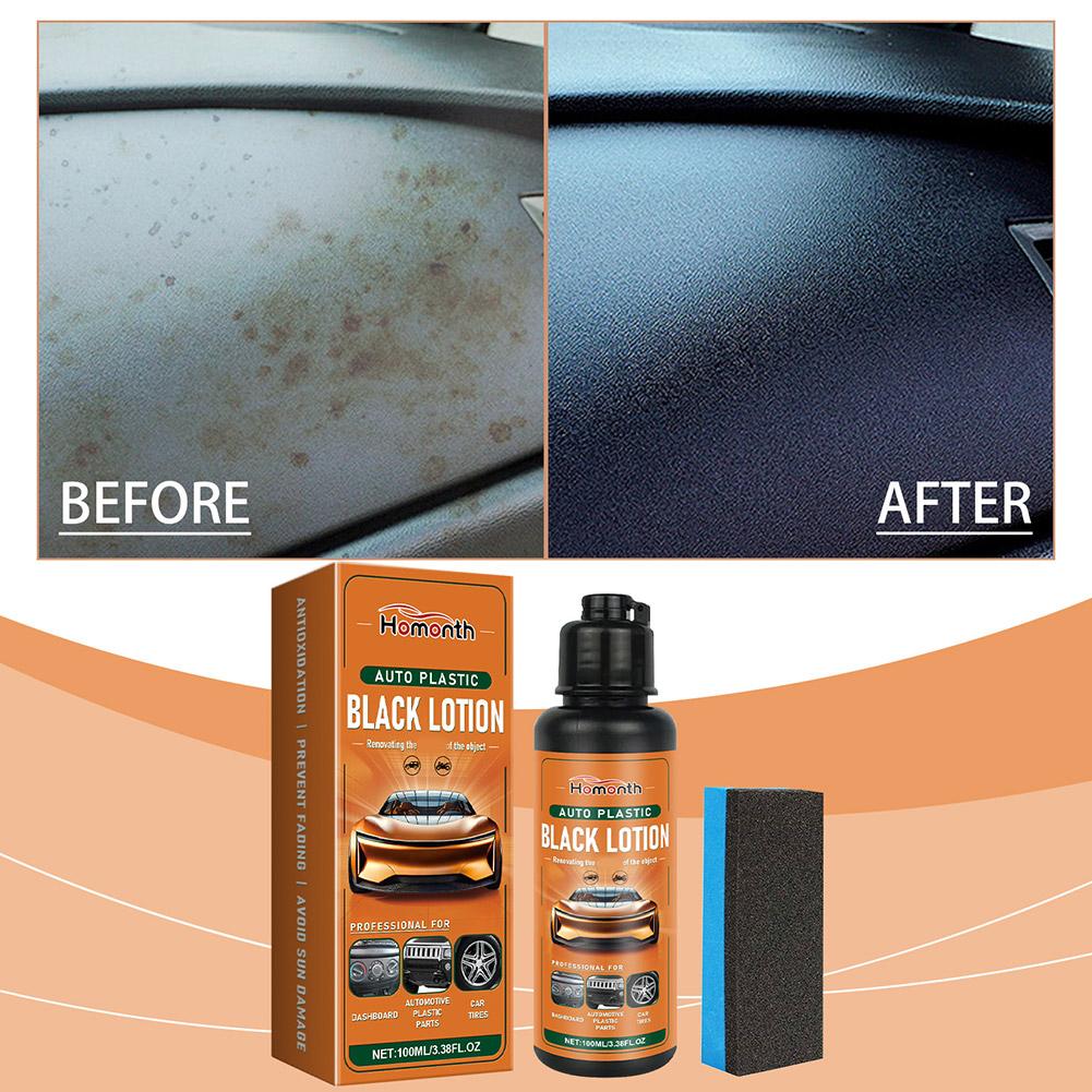 Trim Restorer Plastic - 100ml Restaurador de Plástico Preto Automotivo,