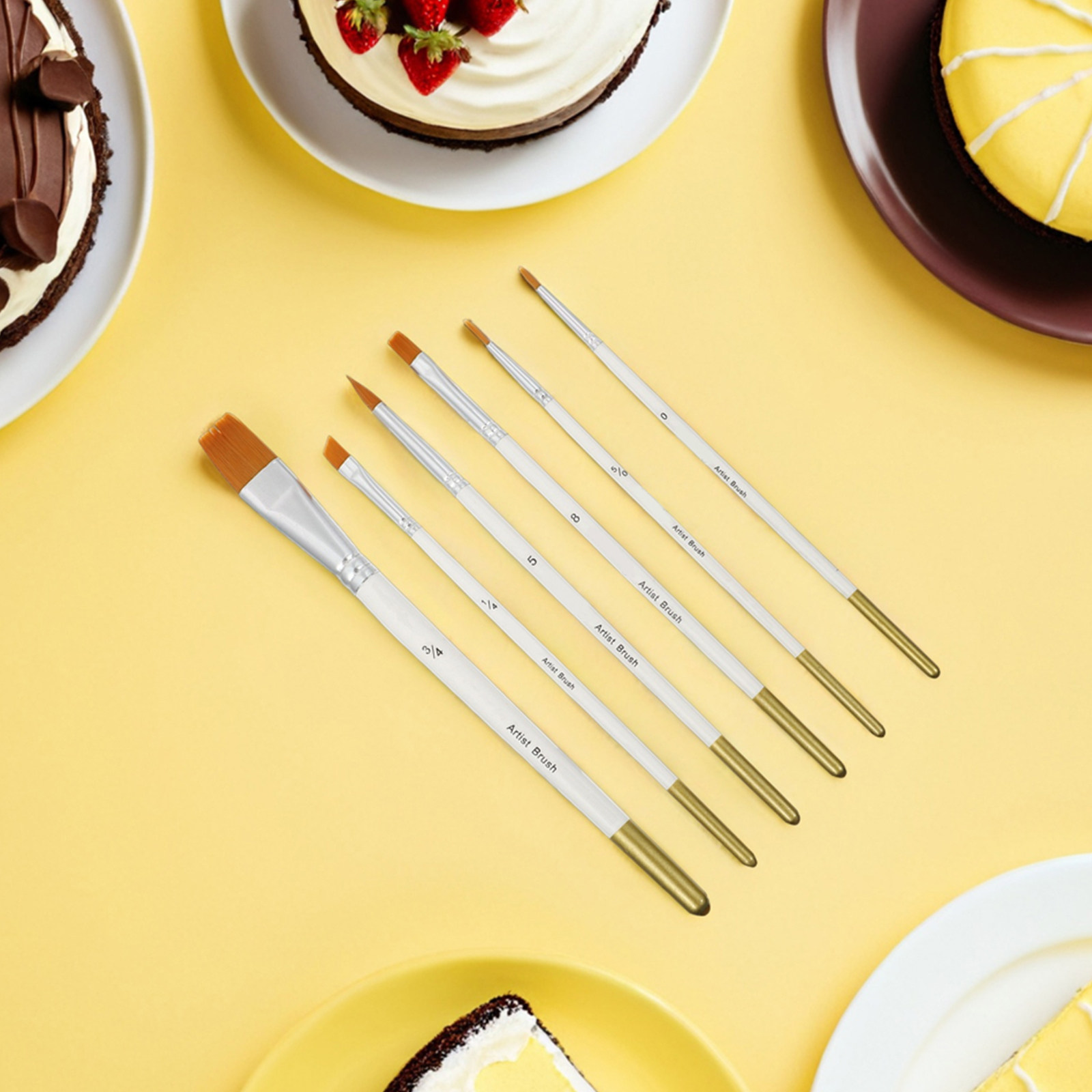 Detailing Brush Set - Conjunto de 12 Pincéis para Detalhes