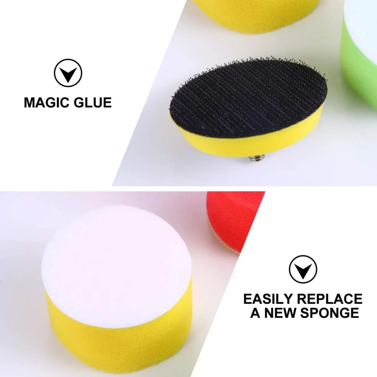 Conjunto de Esponjas de Polime - Polish Pad Set Buffer avaliação e preço