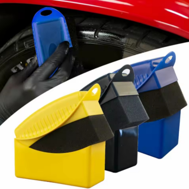 Opções de tampa pp roda de car - Wax Applicator Pad avaliação e preço