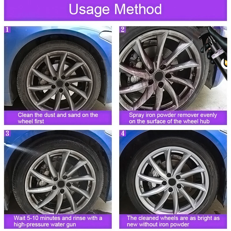 50ml/100ml roda pintura remove - Wheel Cleaner Alloy avaliação e preço