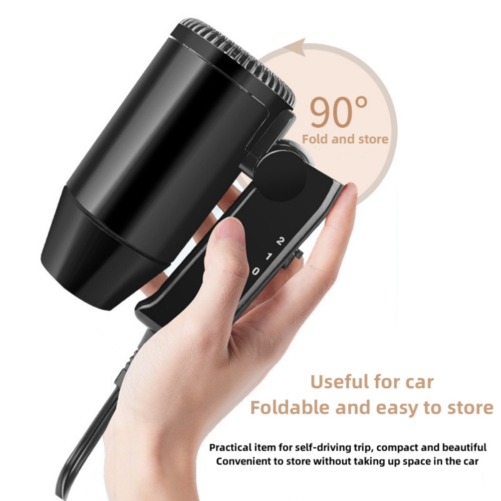 Portátil 12v secador de cabelo - Dryer Car Blower avaliação e preço