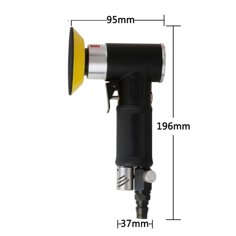 Mini Lixadeira Pneumática, Con - Polish Pad Set Buffer avaliação e preço
