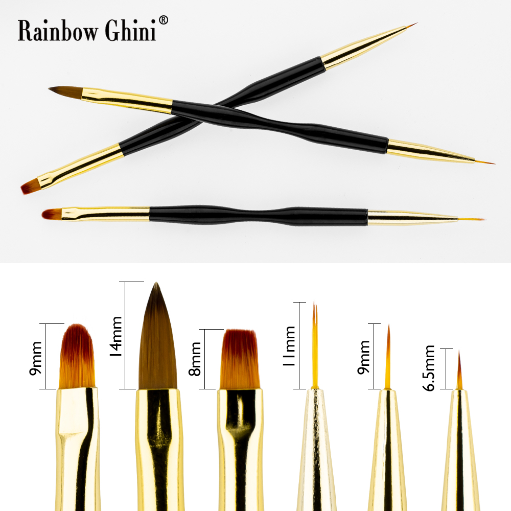 Pincéis de Unha Profissionais  - Detailing Brush Set avaliação e preço