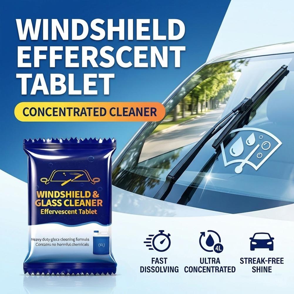 Pastilhas Efervescentes para L - Glass Cleaner Streak avaliação e preço