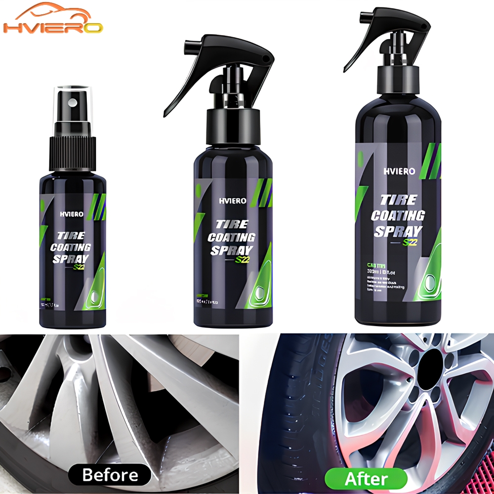 Carro auto pneu brilho pneu re - Tire Shine Spray Sealant avaliação e preço