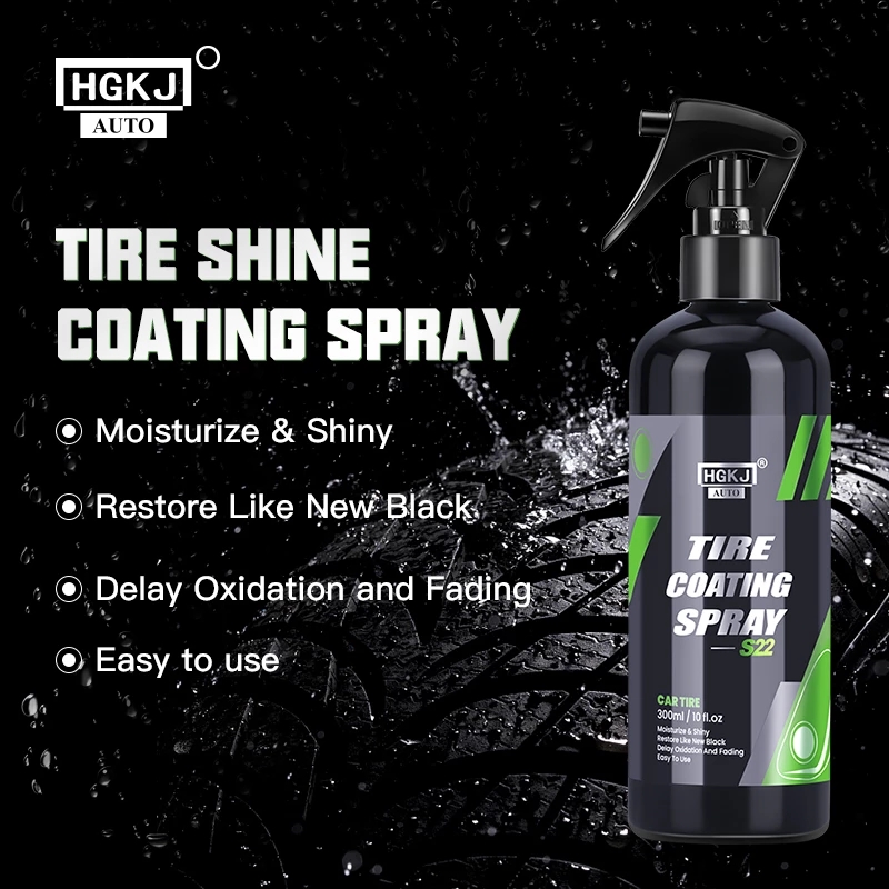 2026 Hot Sale Spray de Revesti - Tire Shine Spray Sealant avaliação e preço
