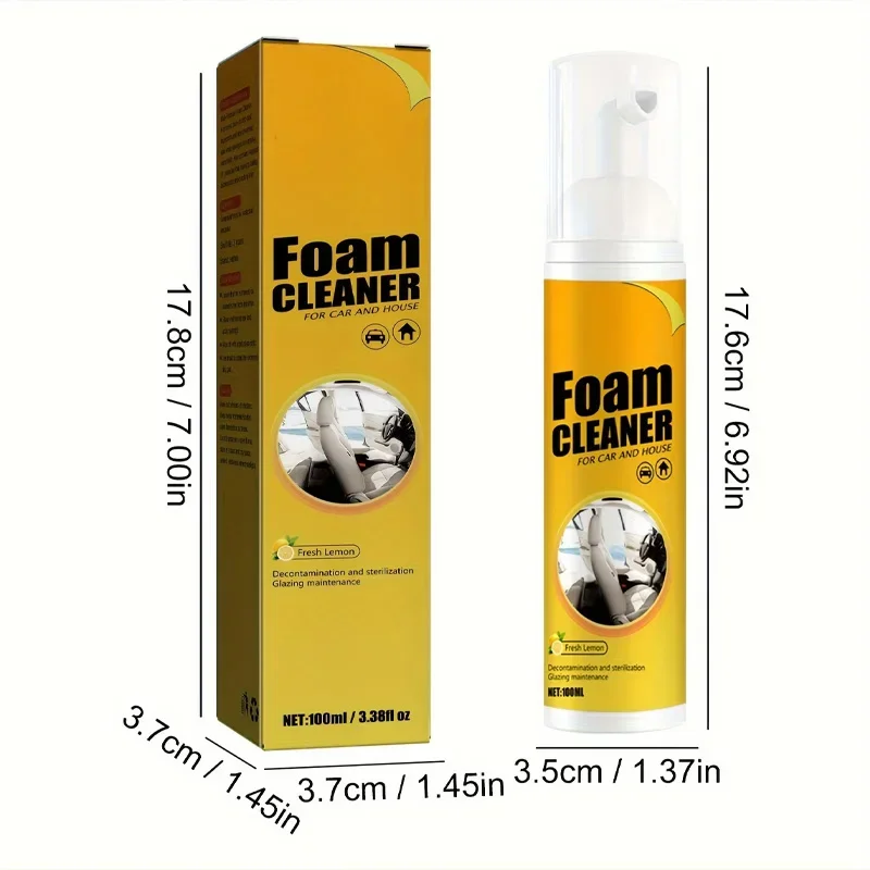 Limpador de espuma multifuncio - Leather Cleaner Interior avaliação e preço