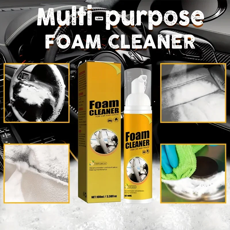 Limpador de espuma multifuncio - Leather Cleaner Interior avaliação e preço