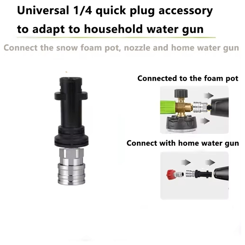 Conector Rápido para Lavadora  - Pressure Washer Foam Gun avaliação e preço