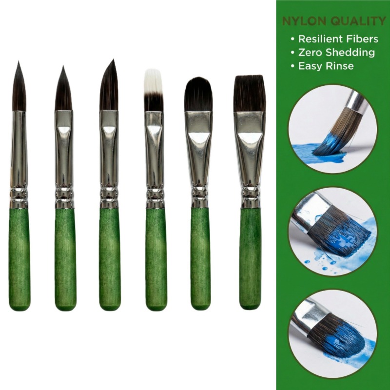 Conjunto de 6 Pincéis de Viage - Detailing Brush Set avaliação e preço