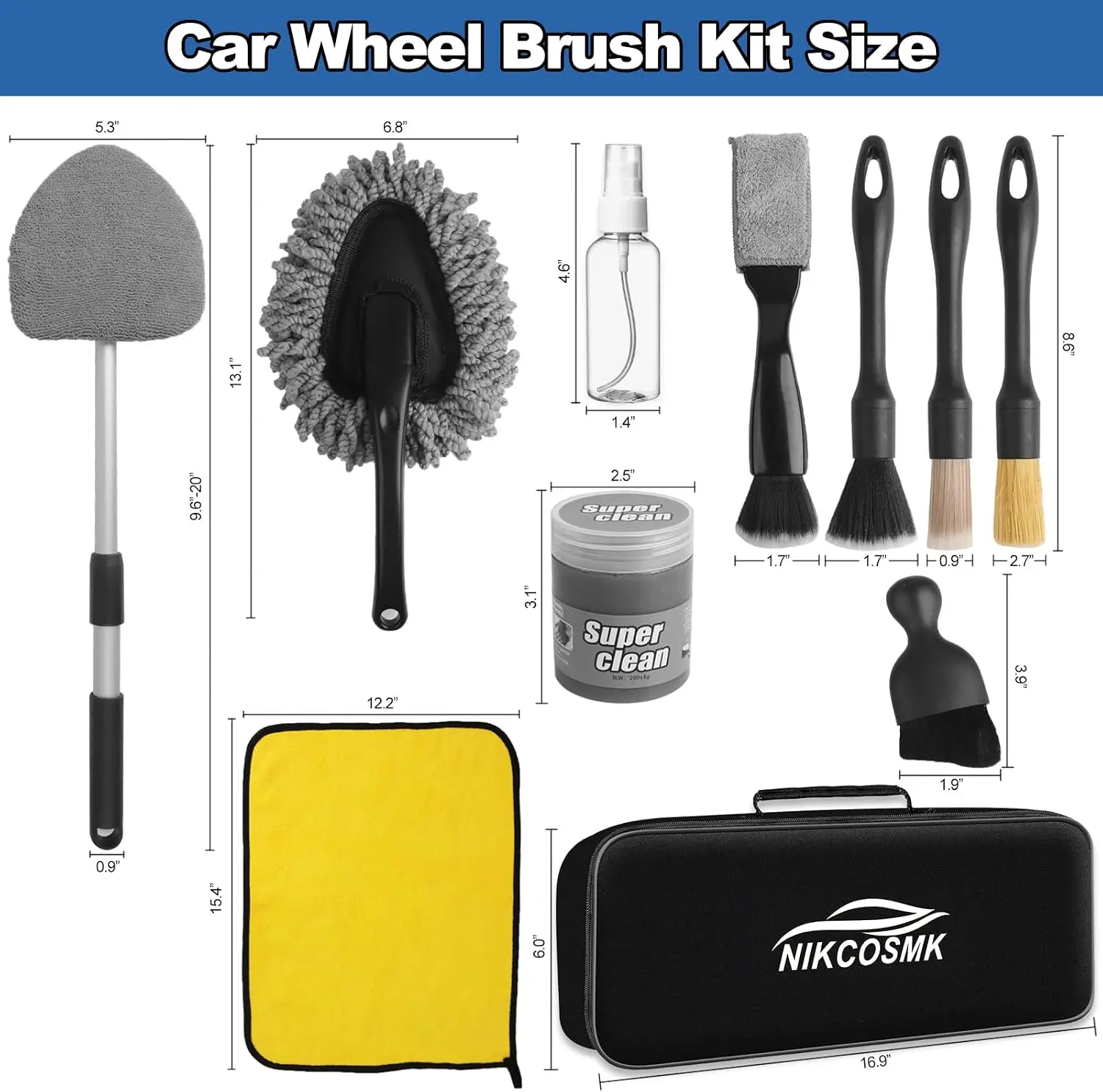 Ferramenta de Limpeza de Para- - Interior Detailing Kit avaliação e preço