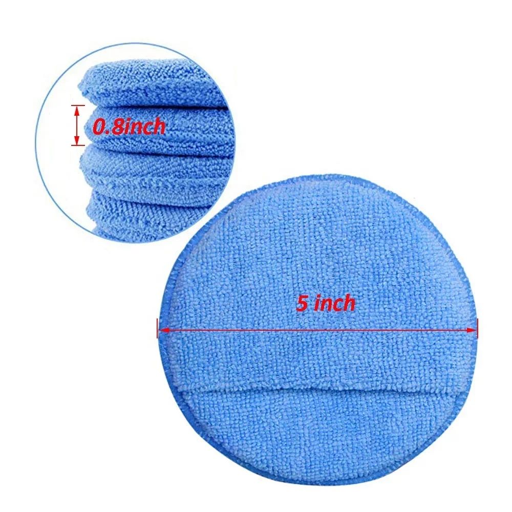 10 pçs almofadas aplicadoras d - Wax Applicator Pad avaliação e preço