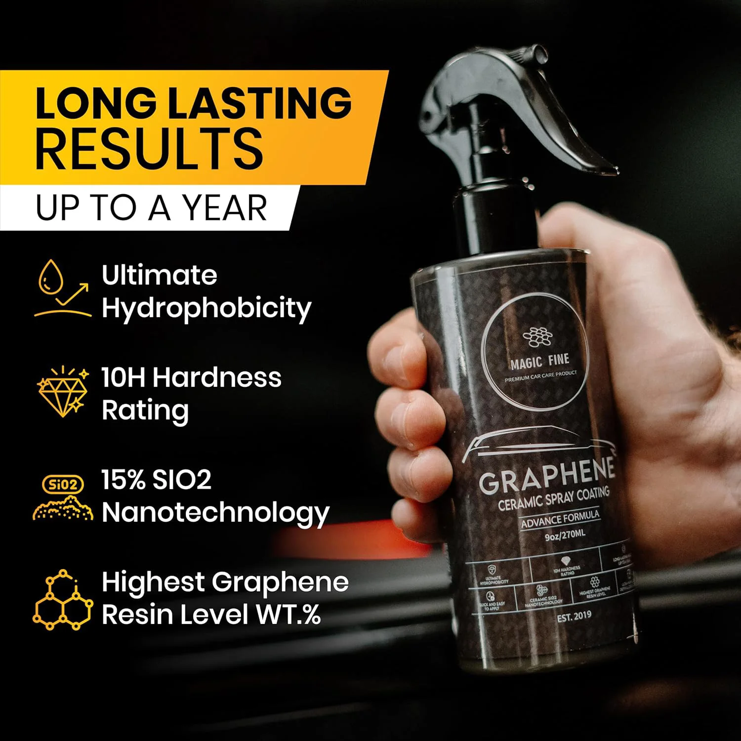 Revestimento Cerâmico de Grafe - Car Wax Ceramic Coating avaliação e preço