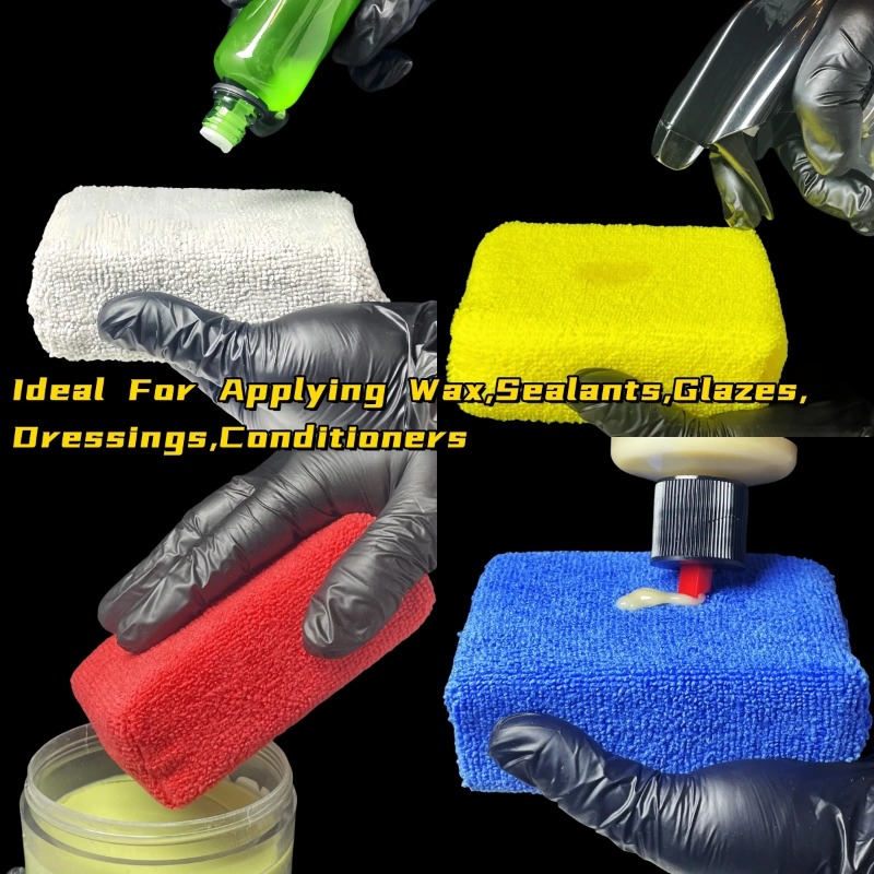 8 Almofadas Aplicadoras de Cer - Wax Applicator Pad avaliação e preço