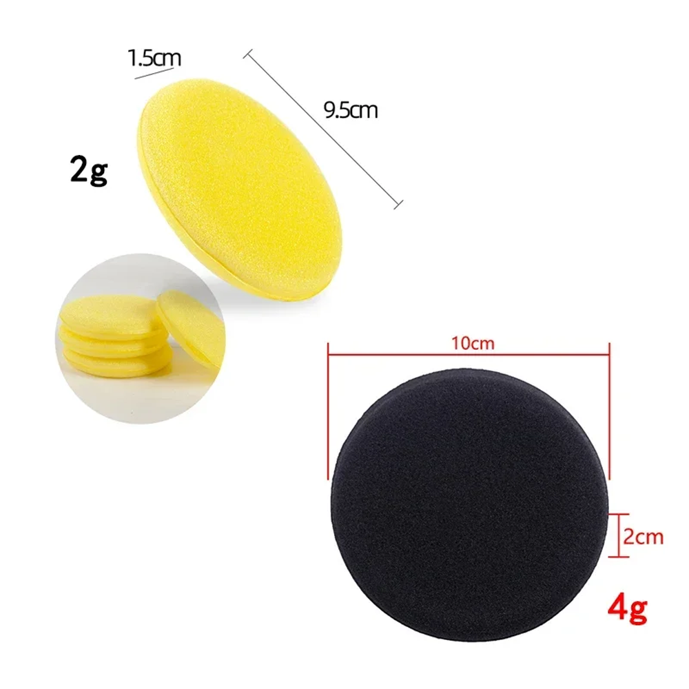50 Almofadas Redondas de Espum - Wax Applicator Pad avaliação e preço