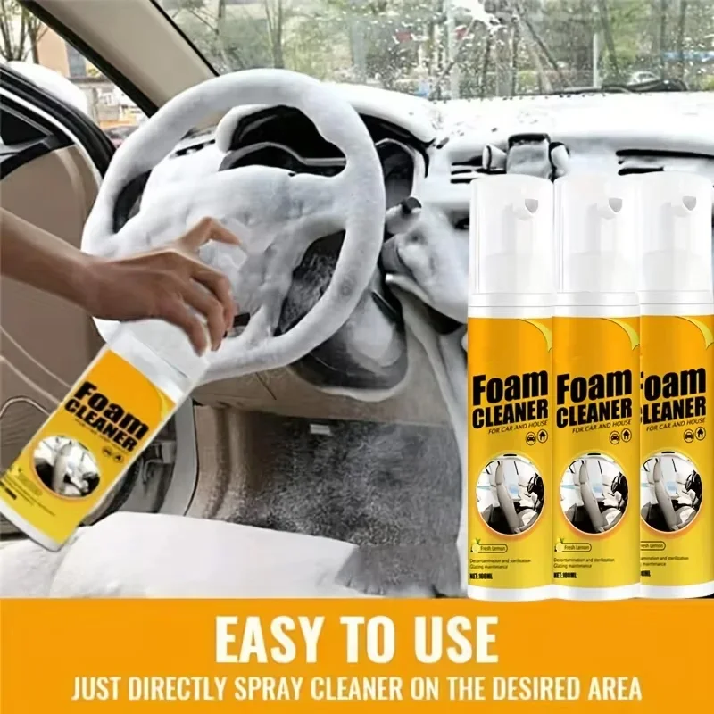 Suprimentos de limpeza de espu - Leather Cleaner Interior avaliação e preço