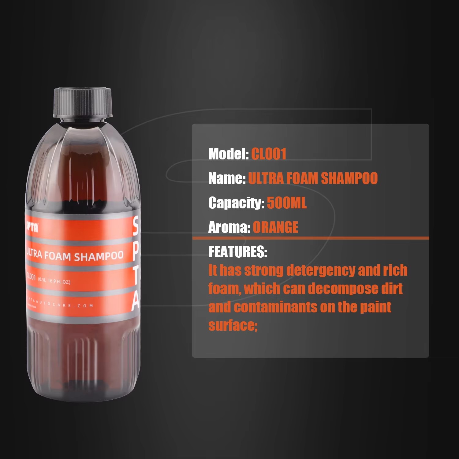 Shampoo Ultra Foam SPTA (16 Oz - Car Shampoo Ph avaliação e preço