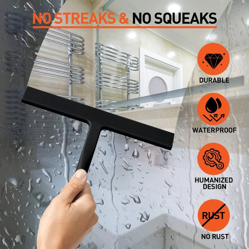 Conjunto de Raspadores de Sili - Glass Cleaner Streak avaliação e preço