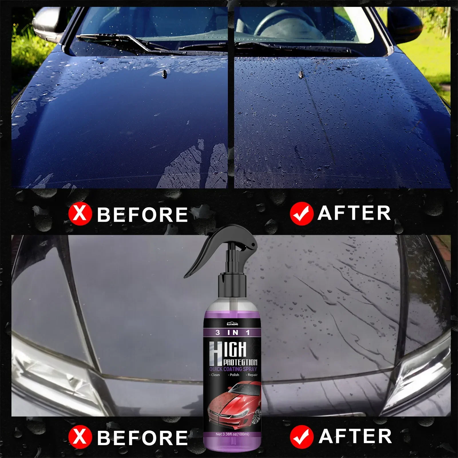 Spray de Revestimento Cerâmico - Car Wax Ceramic Coating avaliação e preço
