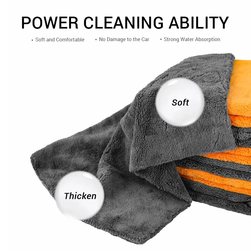 Novo 1/2/6/9 pacotes 300gsm ca - Microfiber Towel Detailing avaliação e preço