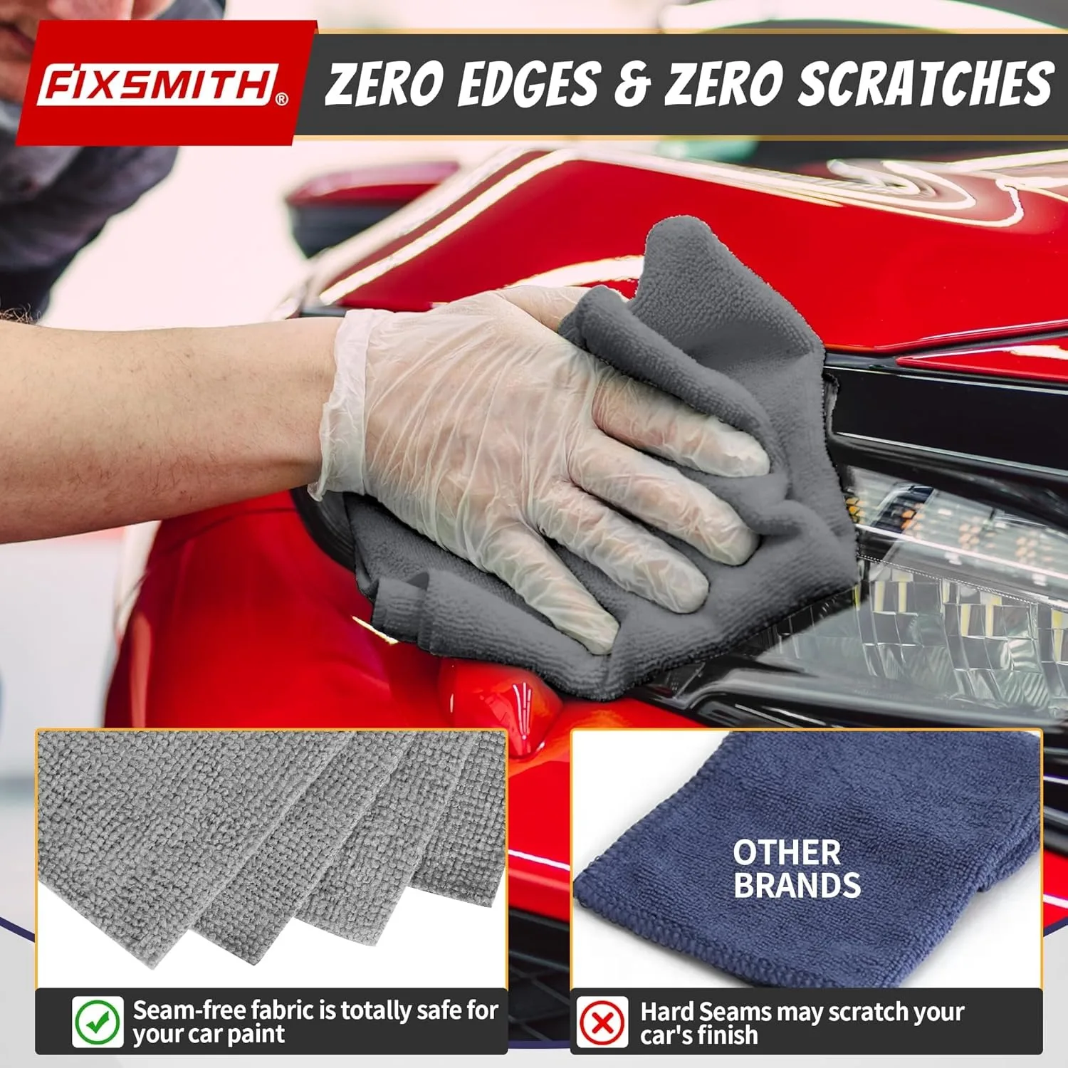 1/50 pçs pano de limpeza de mi - Microfiber Towel Detailing avaliação e preço