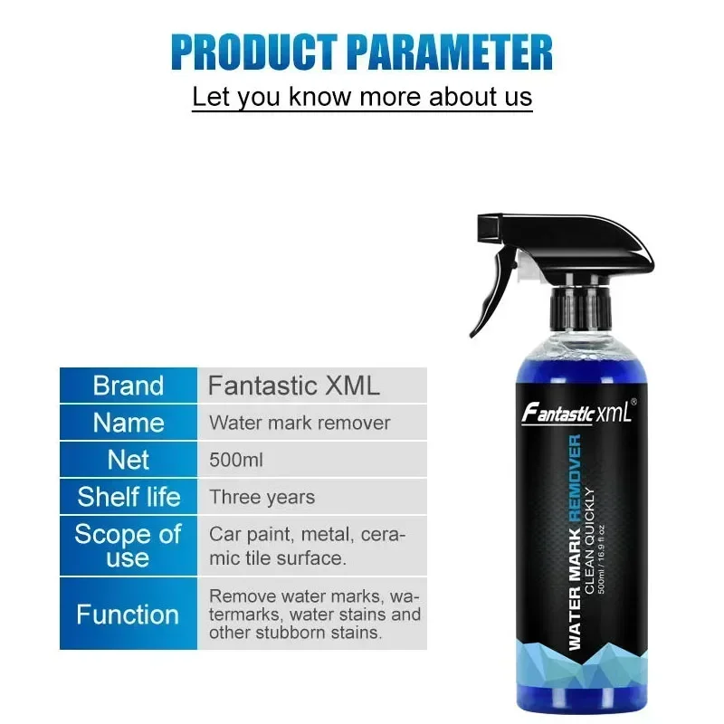 Multi Function Water Mark Remo - Car Shampoo Ph avaliação e preço