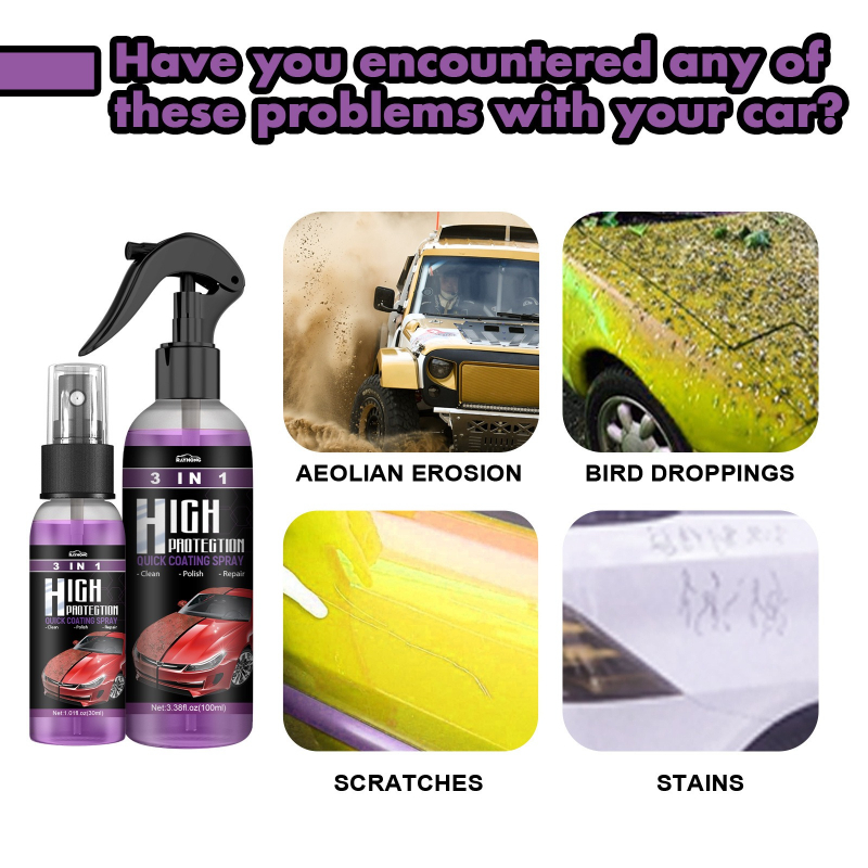 Spray de revestimento cerâmico - Car Wax Ceramic Coating avaliação e preço