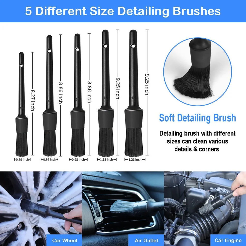 Conjunto de escova de lavagem  - Dirt Brush Interior avaliação e preço